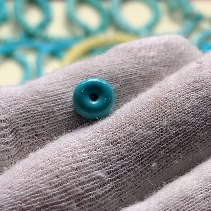 绿松石未镶嵌面包圈