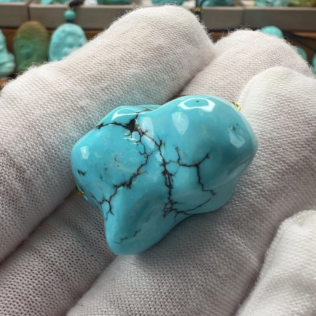 绿松石未镶嵌配饰