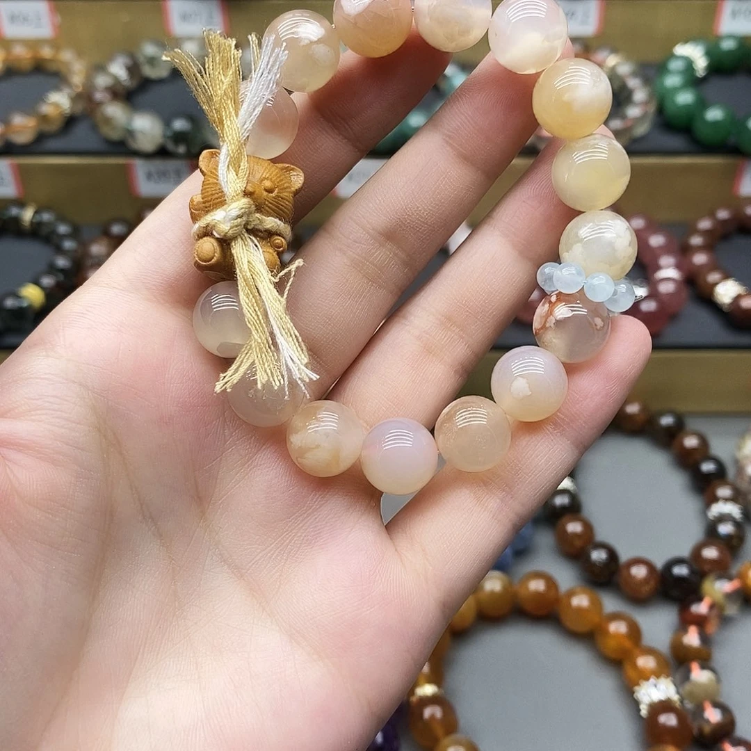 未镶嵌手链水晶樱花
