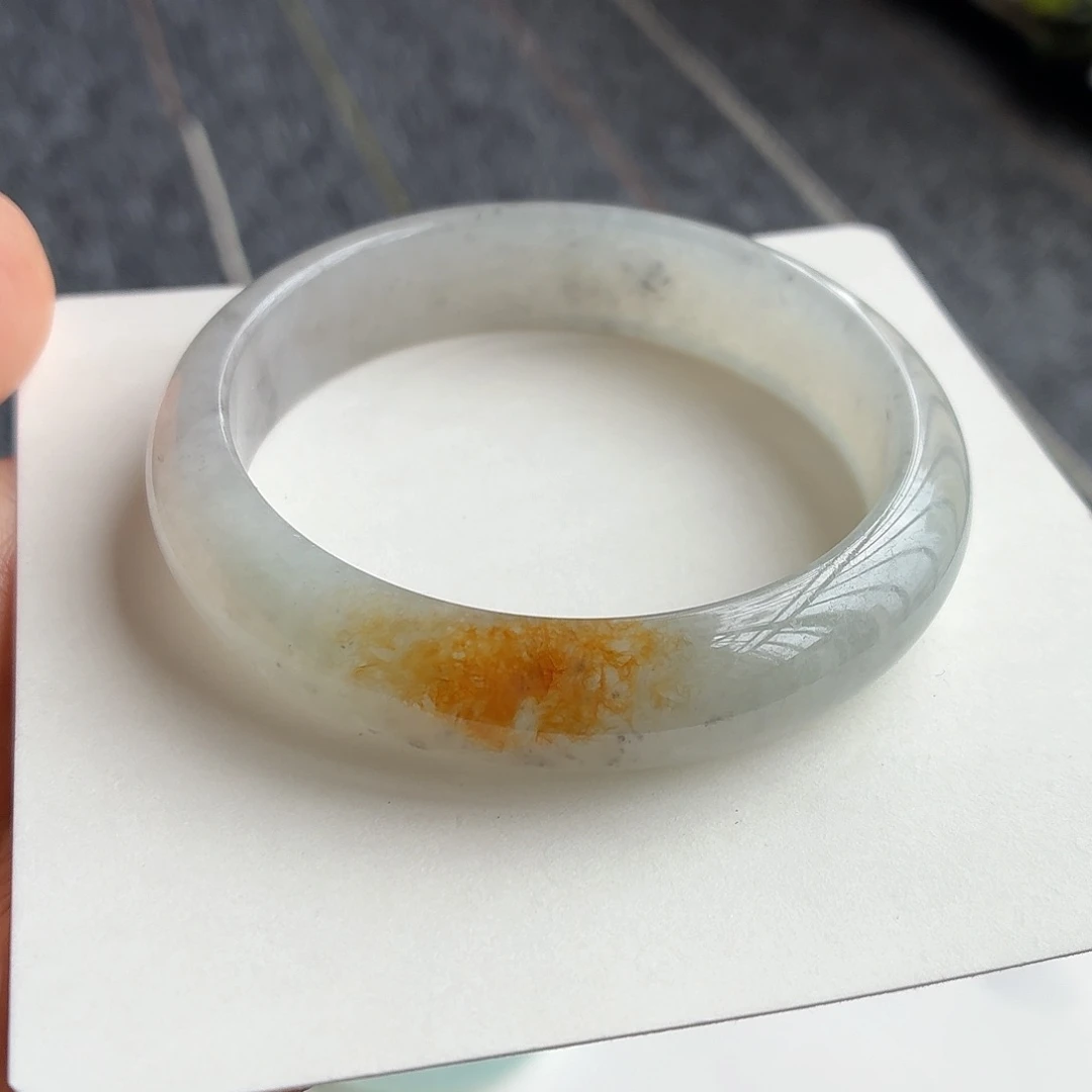 翡翠手镯未镶嵌正圈58