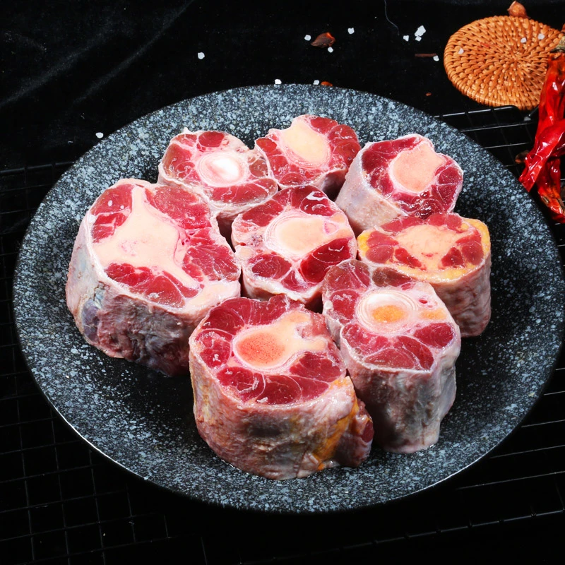 汇柒鲜 牛尾切块(去尾尖尾根）1000g/袋*2