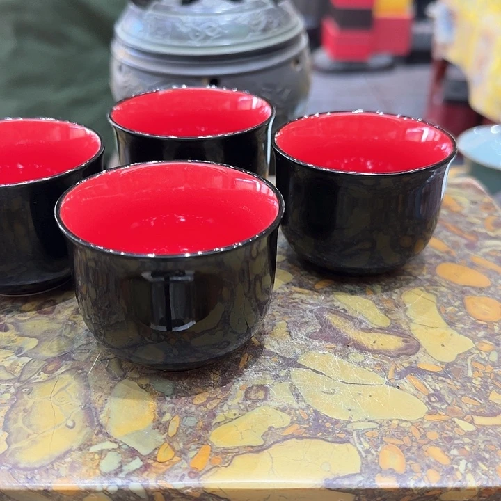 主人杯四个一组。。。。陶