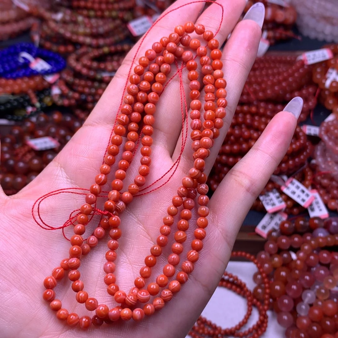 未镶嵌手链南红玛瑙6号卡4