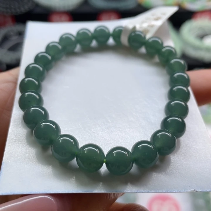 未镶嵌手链翡翠卡7.8