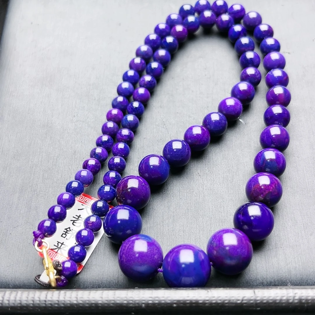 苏纪石（舒俱来）18K金镶嵌项链