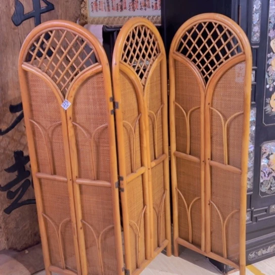 竹中古工技艺品摆件