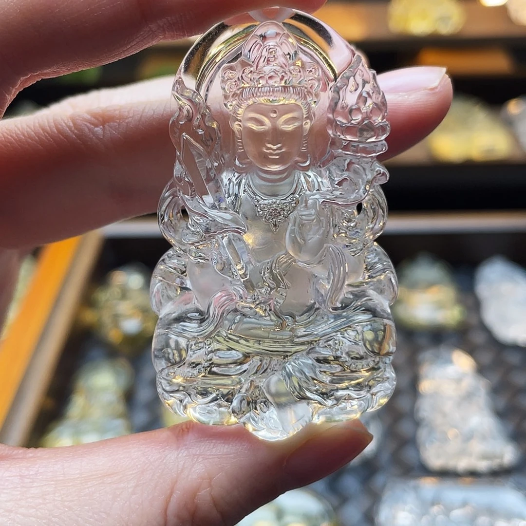 長****颈饰未镶嵌水晶虛空藏菩薩