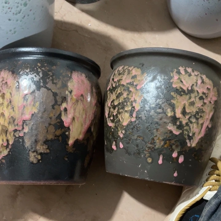 花盆紫砂口径20高度20两只正品