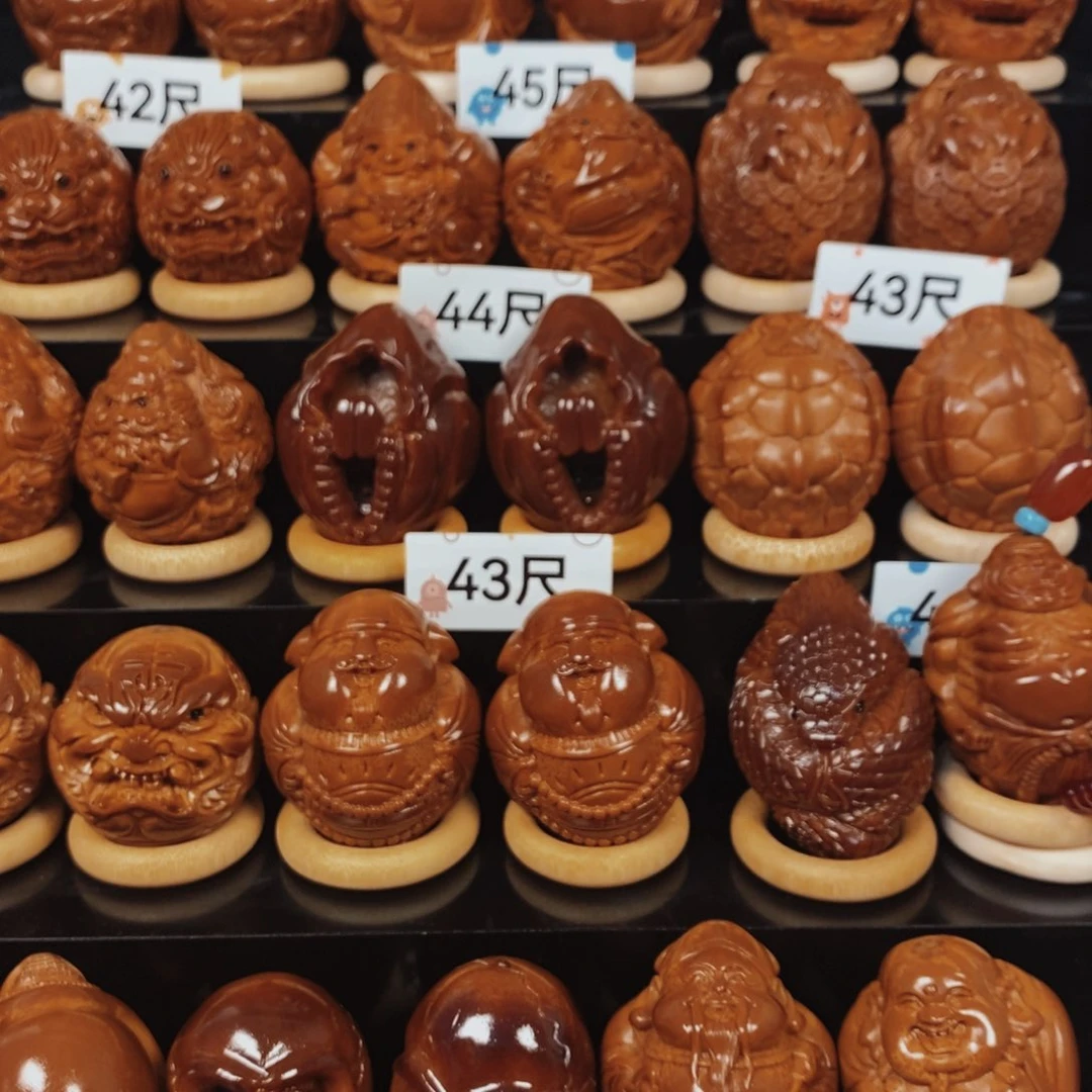 橄榄核吊坠聚**塔玉化四面36尺0088