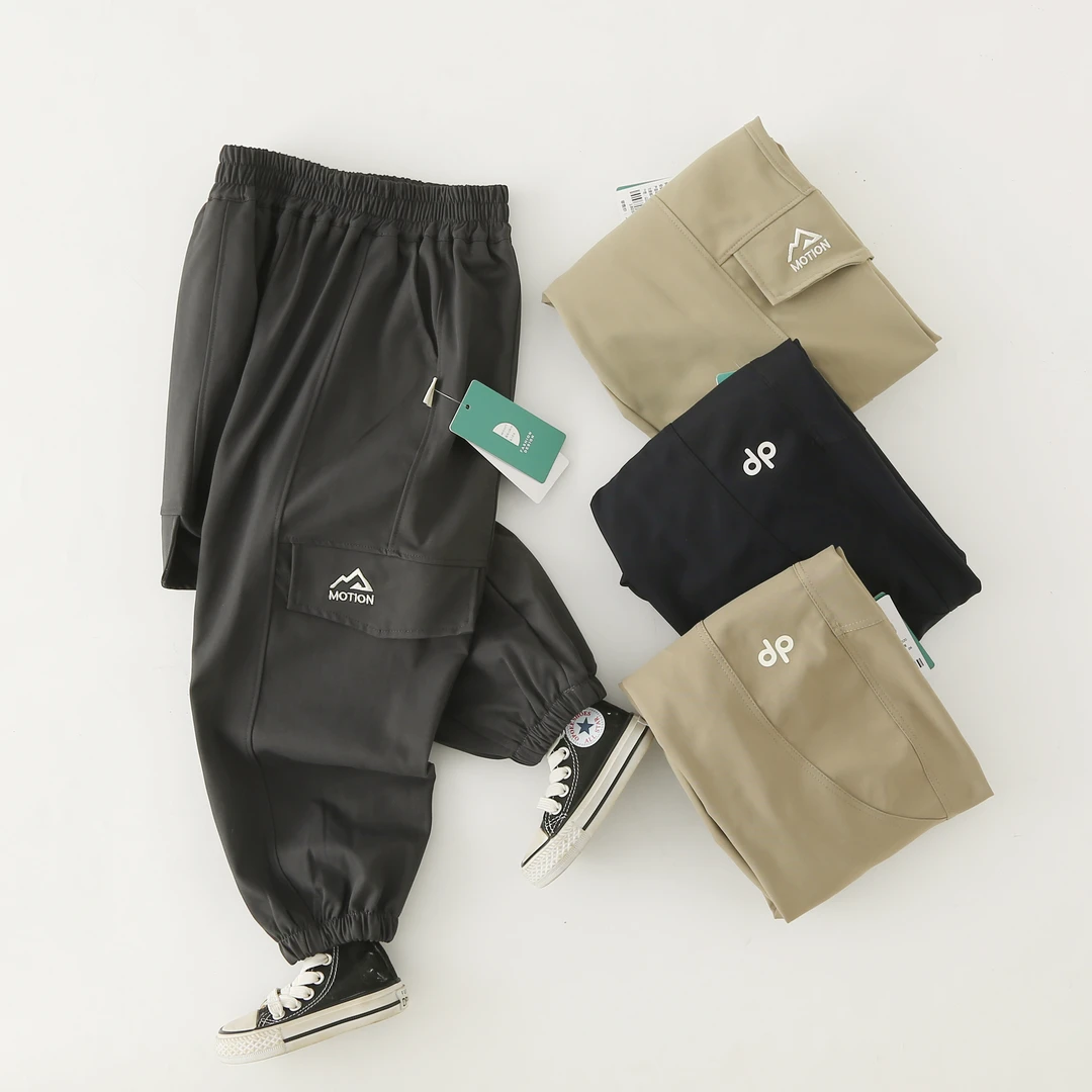 商超单！登山裤工装系列 2025儿童春秋季休闲运动长裤登山裤 8052