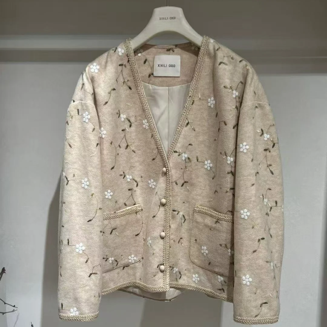 【JINJIN】2025秋冬新款小众设计款外套（6387）NO退NO换