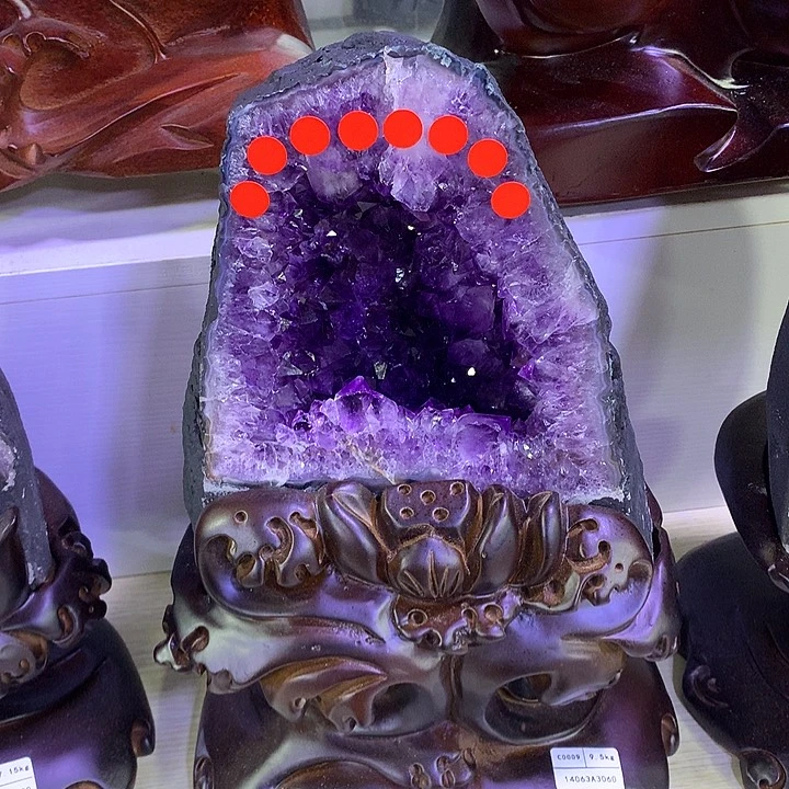 未镶嵌大型摆件（非配饰）紫晶