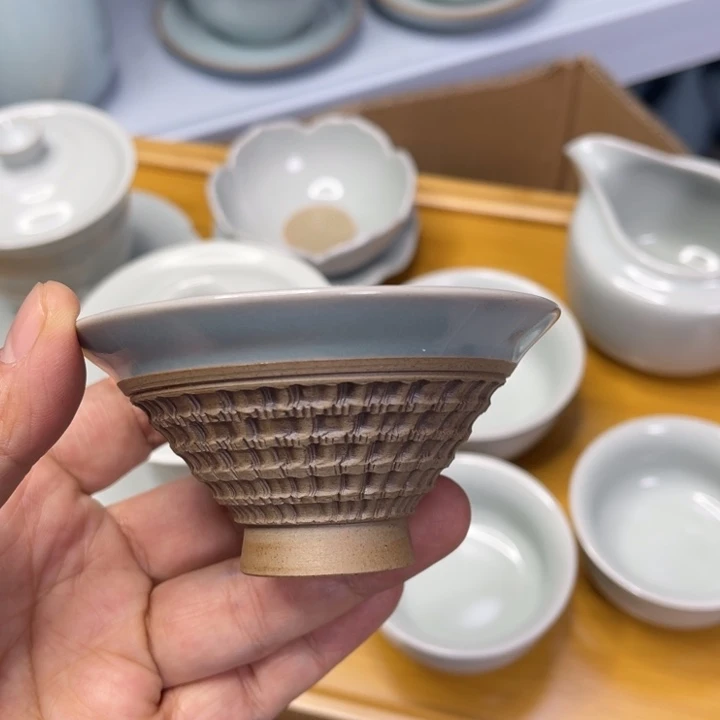 百***杖汝州原矿原釉杯杯512