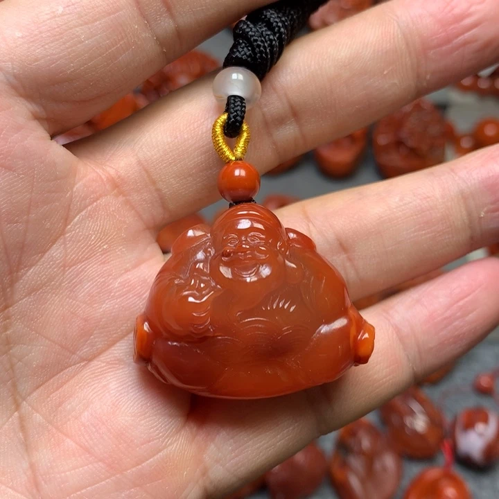 吊坠(不含链)未镶嵌南红玛瑙
