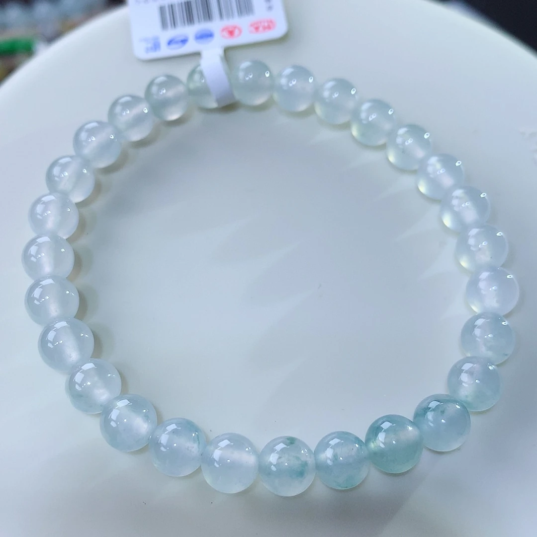未镶嵌手串翡翠翡翠卡6.8