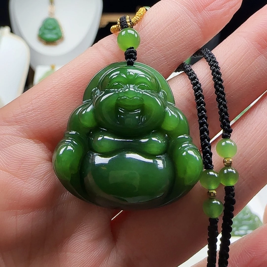 和田玉未镶嵌颈饰30