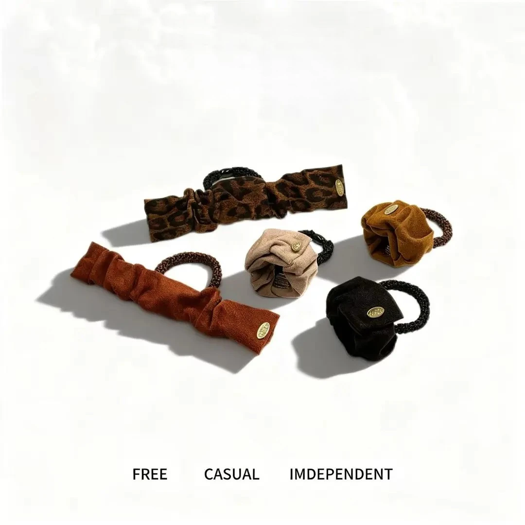 秋冬新款高弹力高级感丝绒皮筋发圈高马尾显发量不伤发发绳发圈