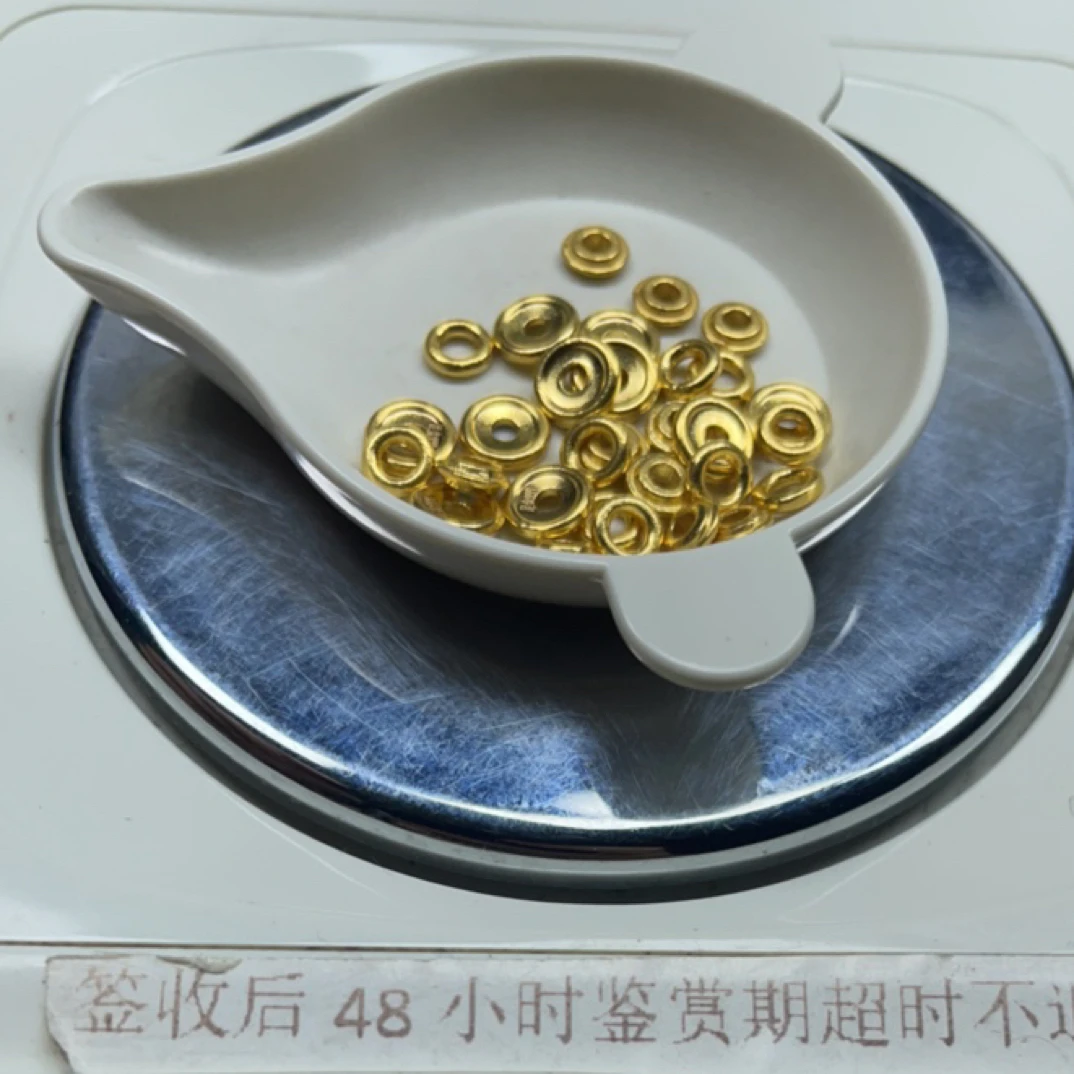 足金999配饰隔片