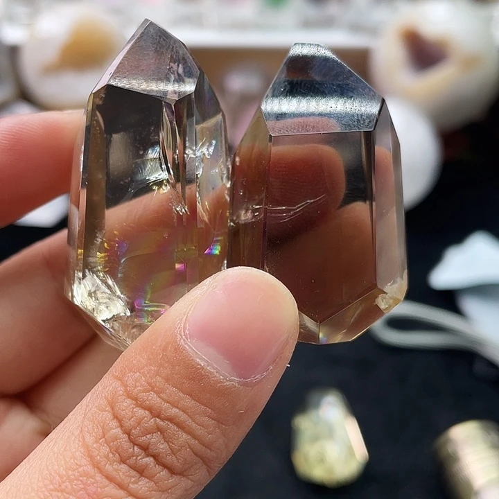 水晶天然水晶未镶嵌糖***花