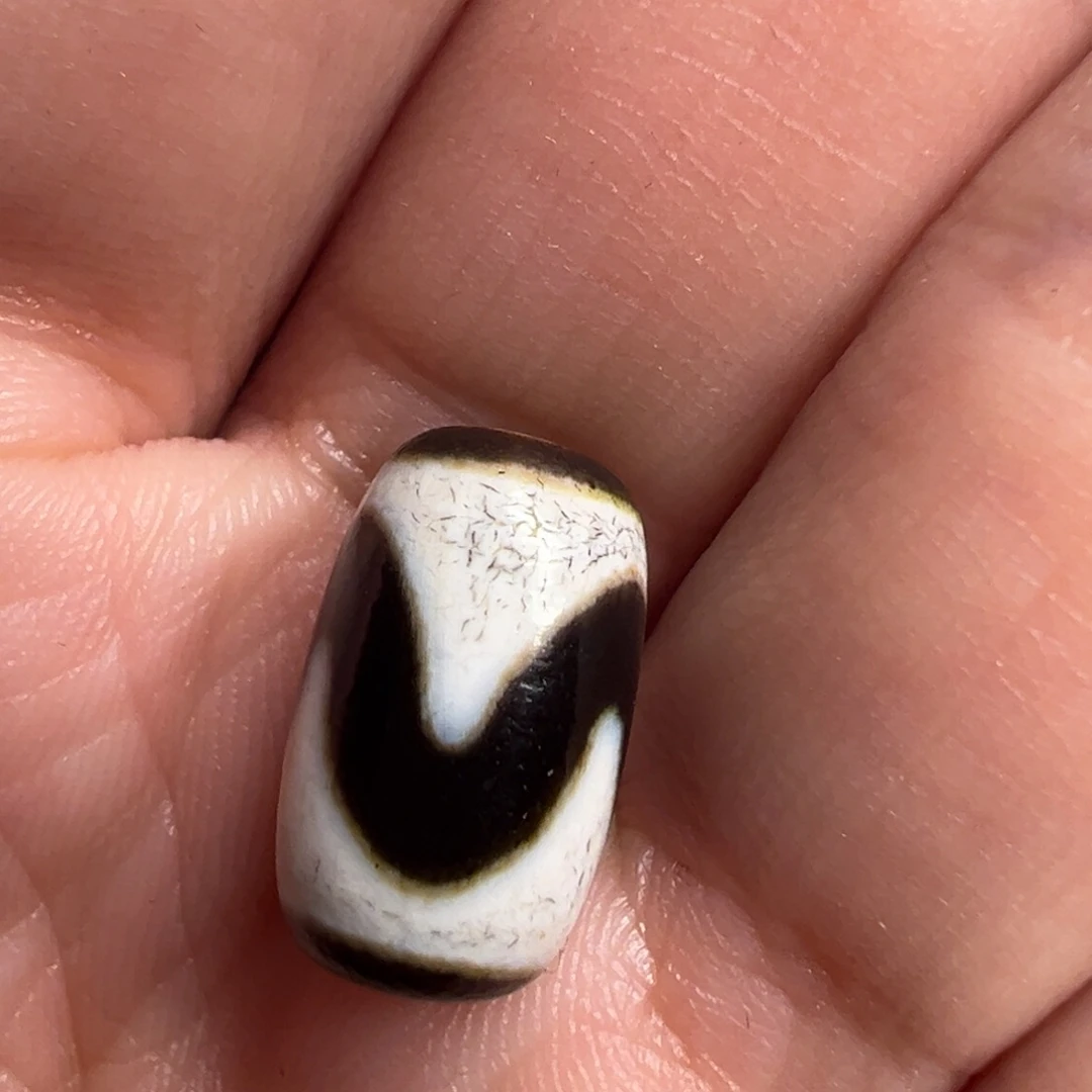 玛瑙/玉髓单珠未镶嵌山*禾