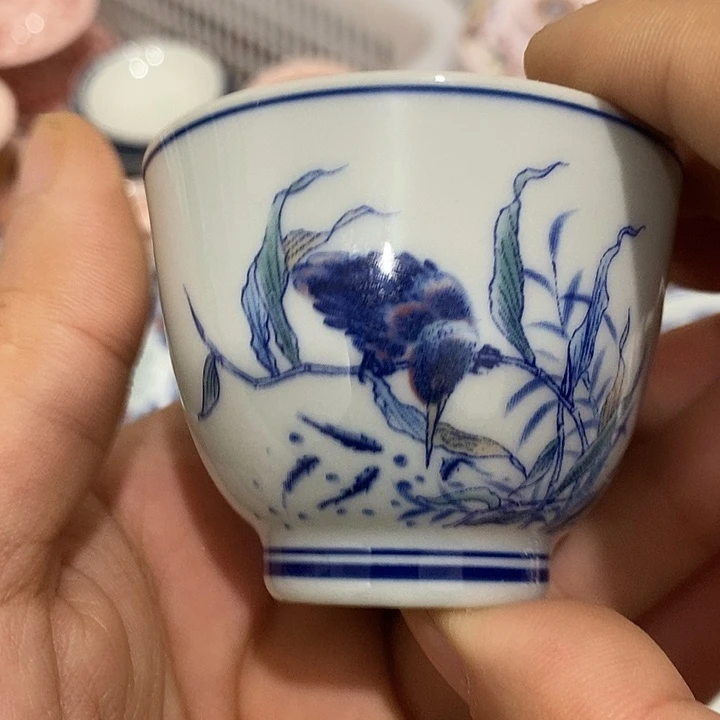 摆件陶景德镇陶瓷主人杯133