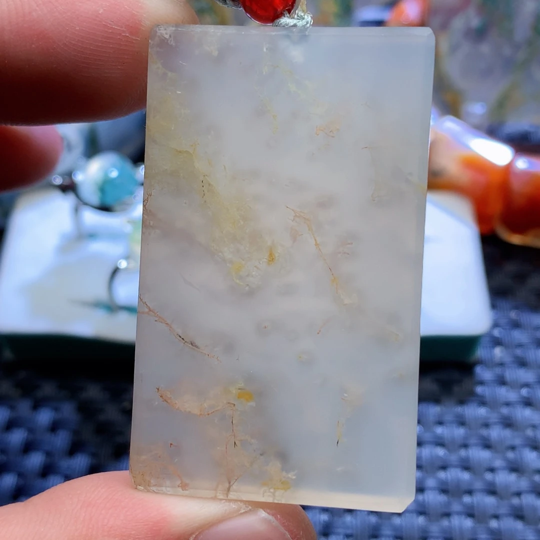未镶嵌颈饰玛瑙/玉髓热****生