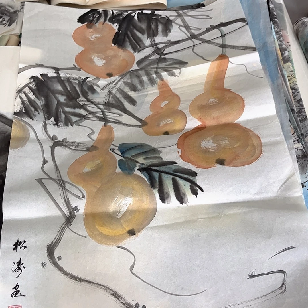 国画L精品手绘国画作品