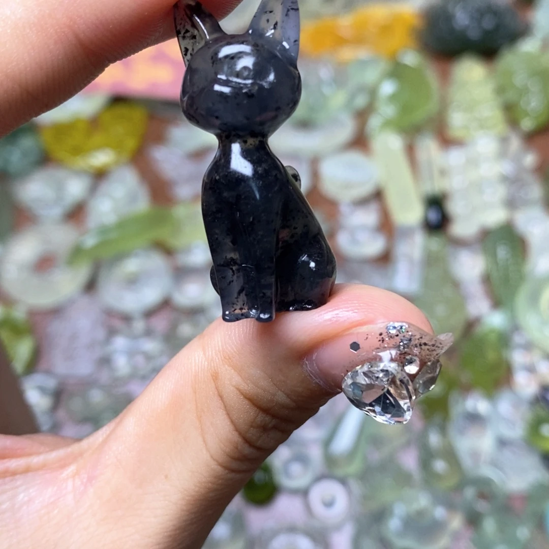 蛇纹石玉未镶嵌项链