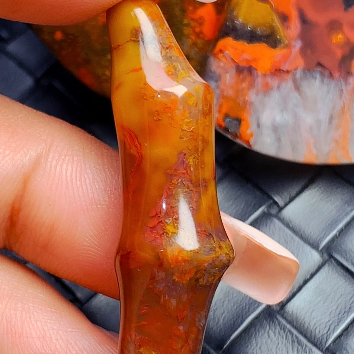 玛瑙/玉髓颈饰未镶嵌稳*