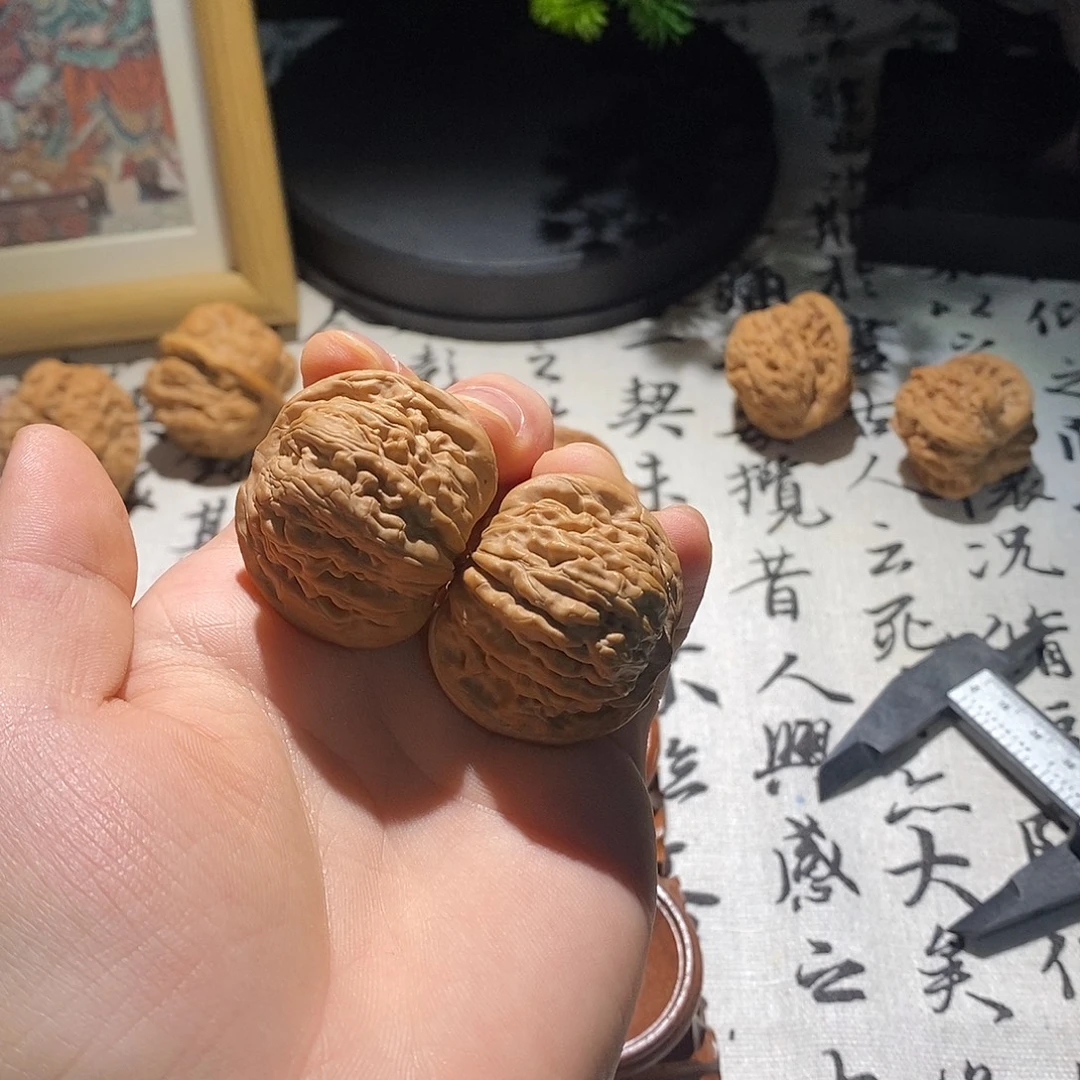 文玩核桃吊坠37汉高楼核三代