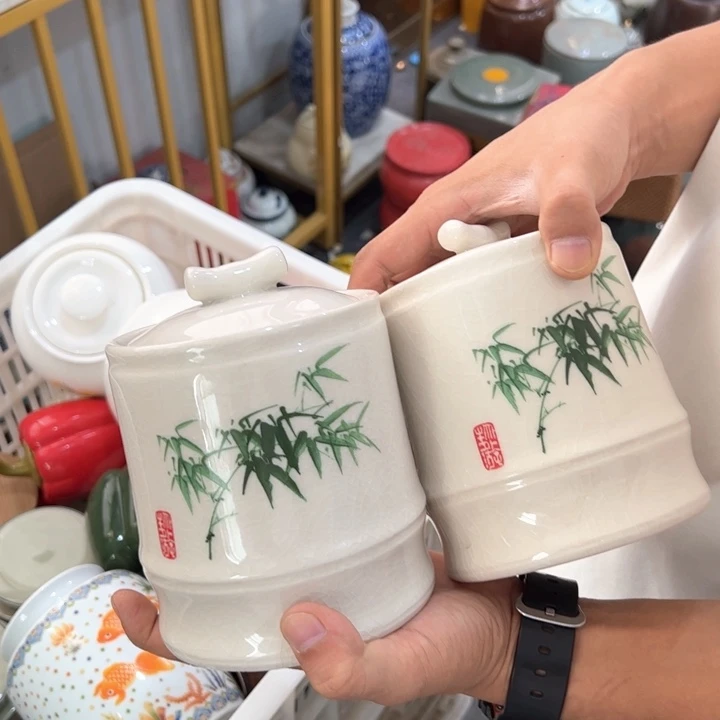 瑕疵福利品陶瓷茶叶罐