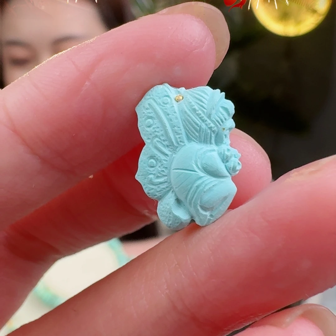 绿松石珠宝奇石未镶嵌