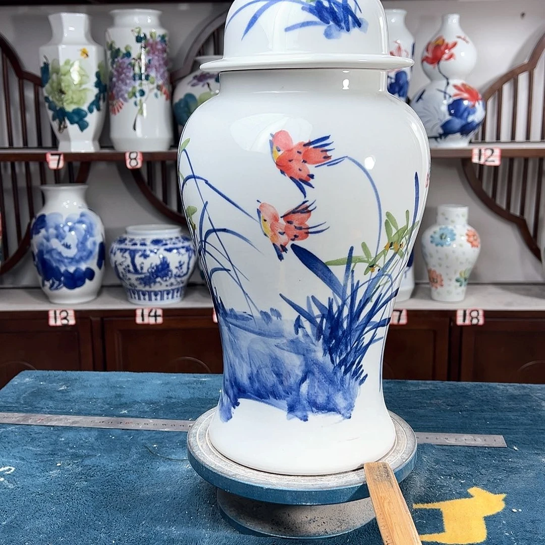 摆件景德镇陶瓷将玉