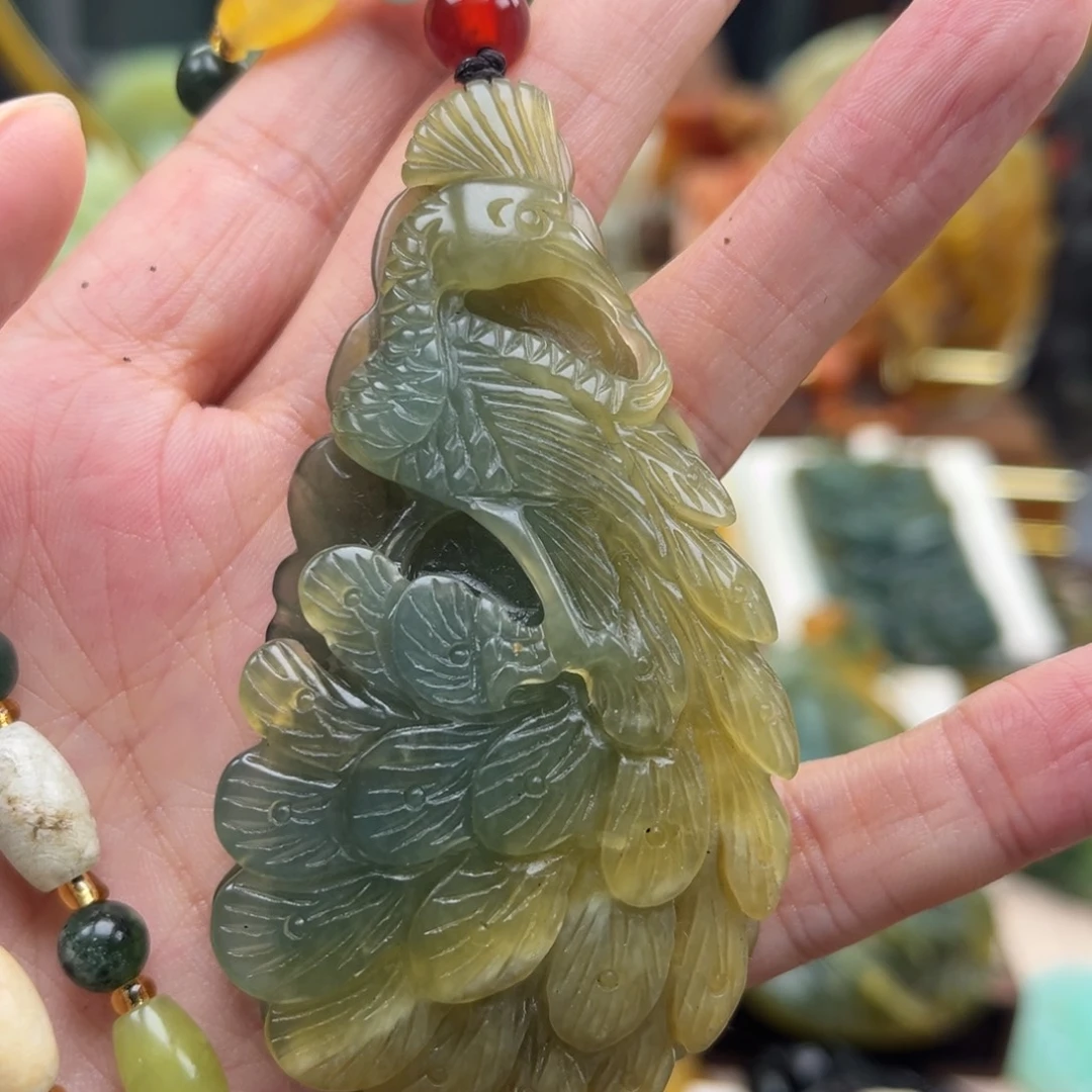 未镶嵌岫玉挂件挂件
