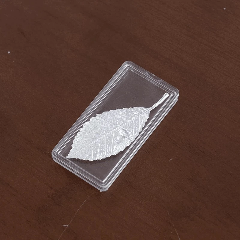 足银银制品 泡茶神奇999足银叶子一夜暴富如鱼得水可做书签