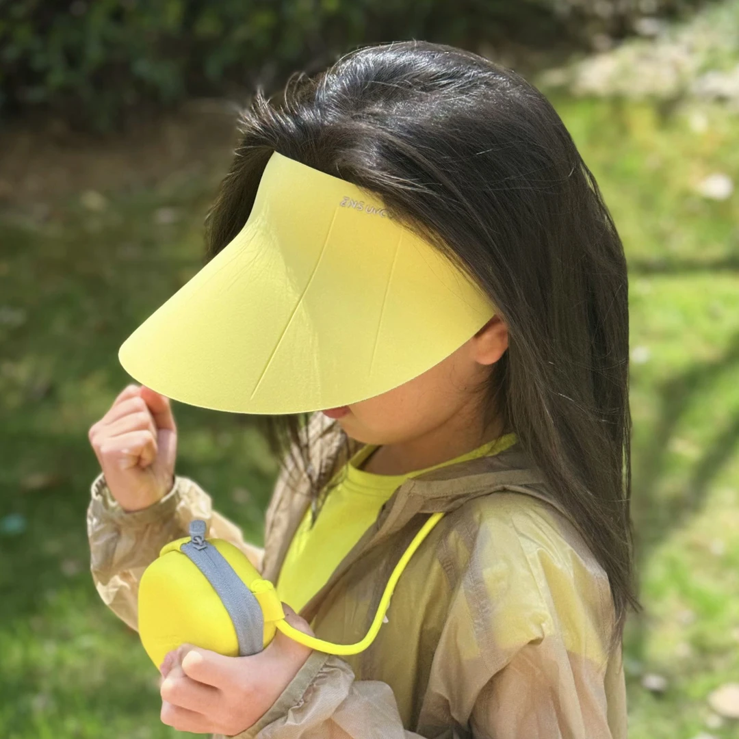 太一 25新款运动户外亲子儿童款云朵超轻无痕防晒帽