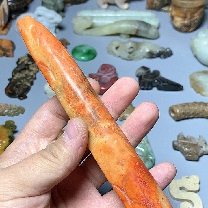 和田玉未镶嵌颈饰444