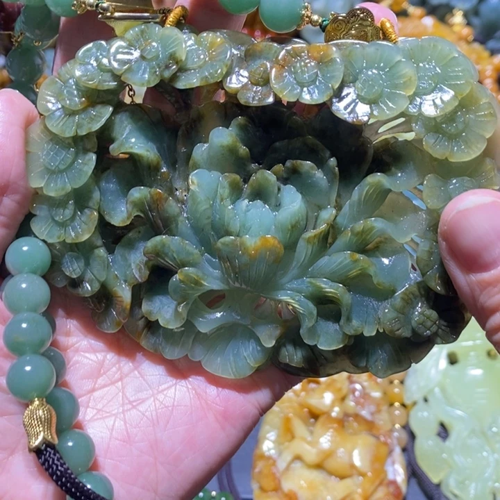 岫玉岫玉吊坠未镶嵌