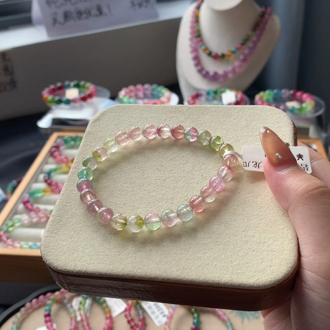 未镶嵌手链碧玺碧玺