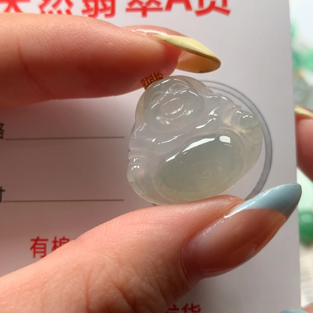 翡翠未镶嵌颈饰吊坠