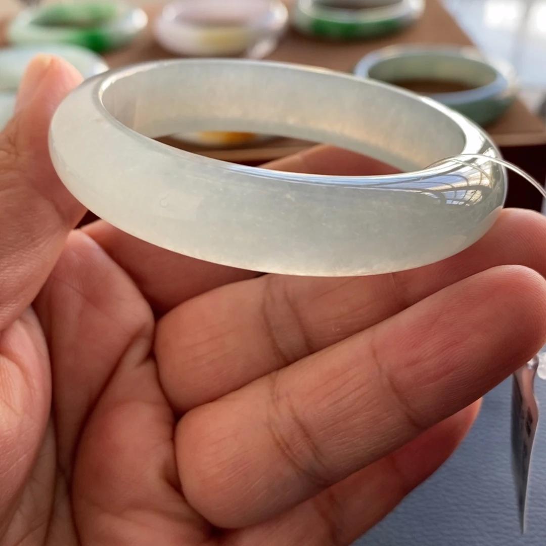 翡翠未镶嵌手镯天然翡翠手镯
