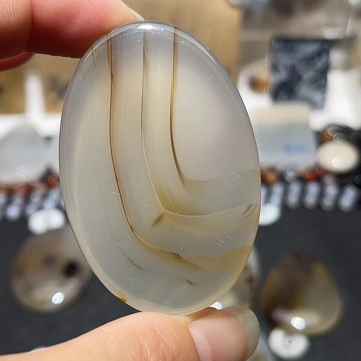 玛瑙/玉髓未镶嵌吊坠(不含链)