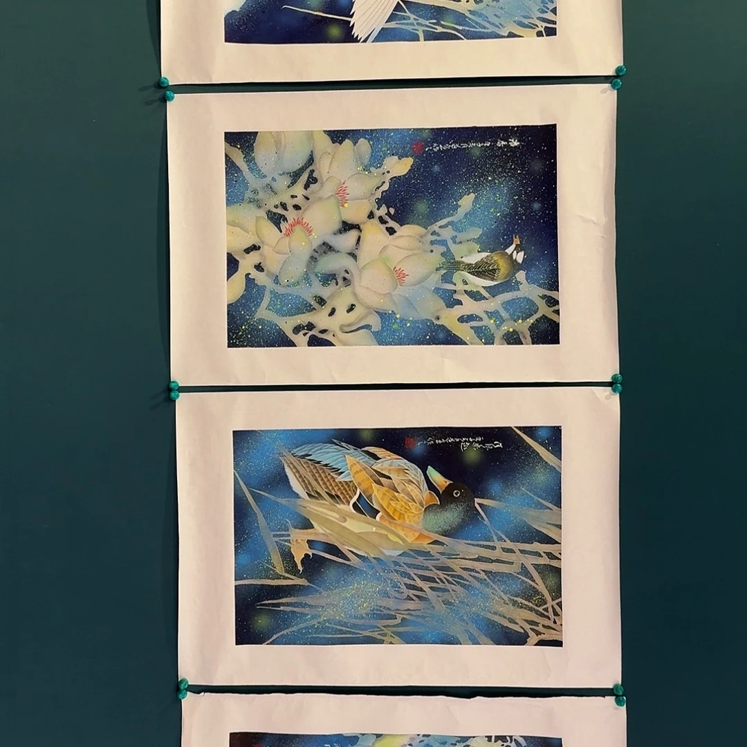 国画董老师的作品