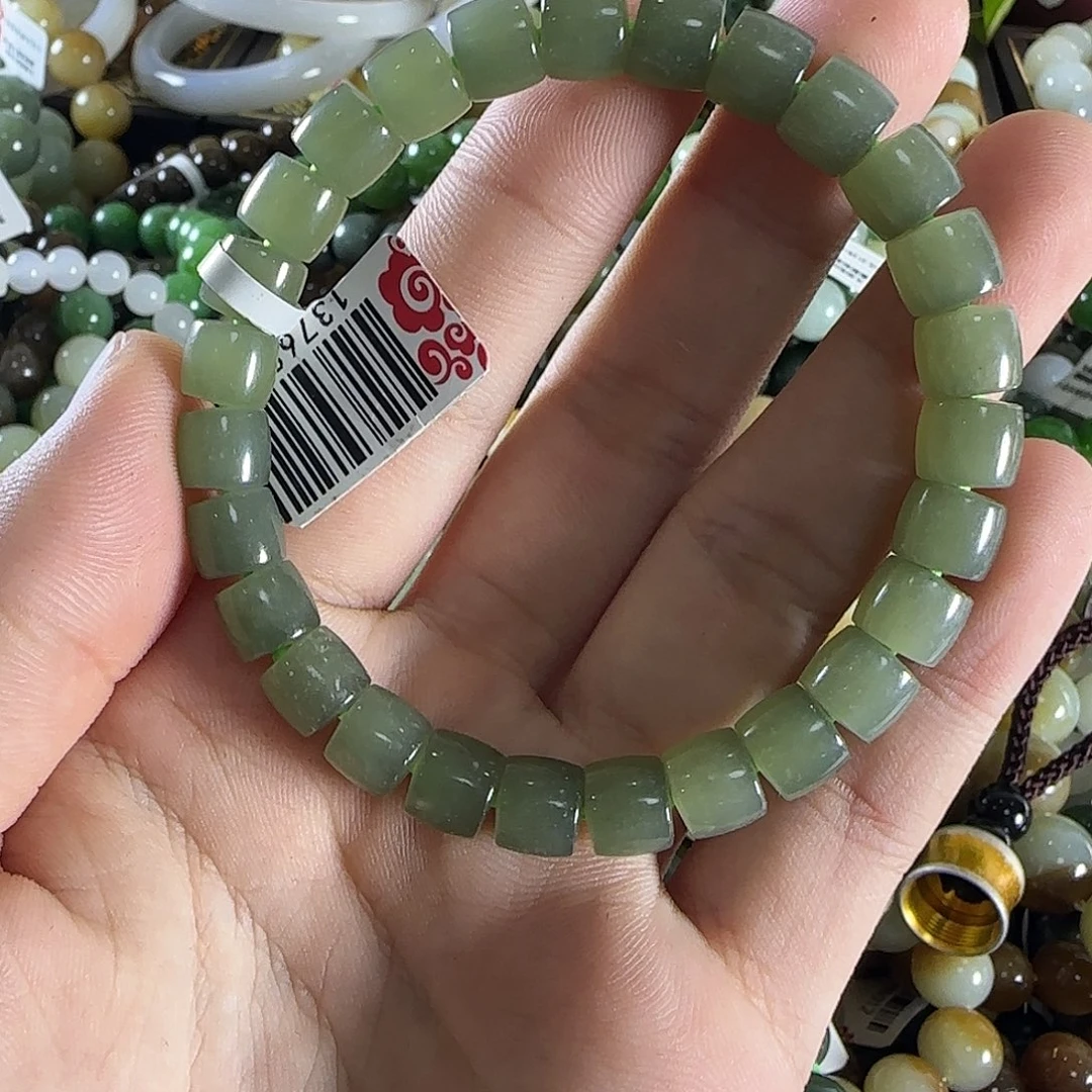 和田玉手链未镶嵌84