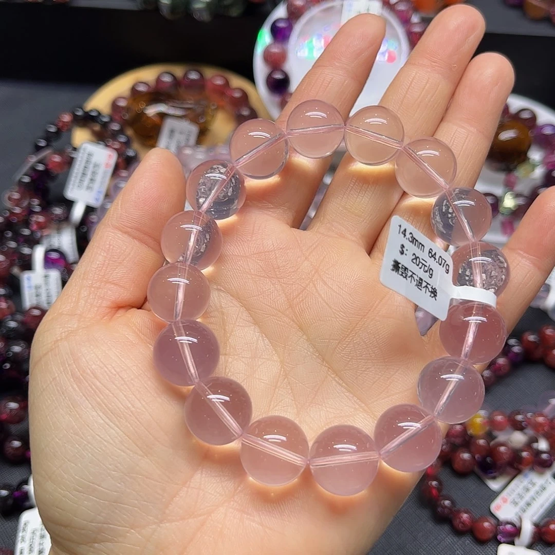 水晶手链未镶嵌b****i天然水晶
