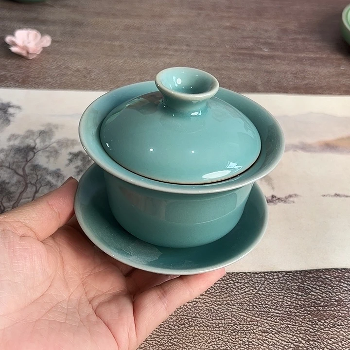 小米茶器龙泉青瓷