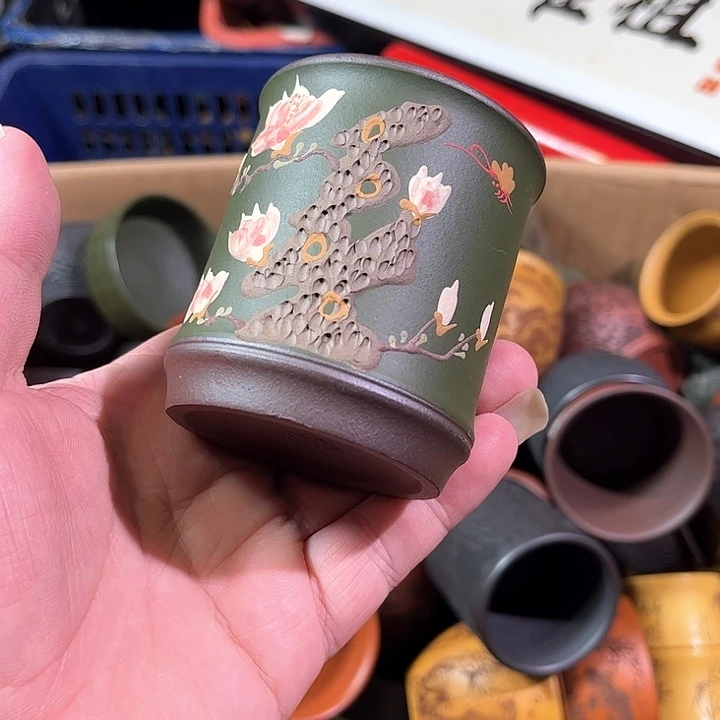 茶杯紫砂全手工紫砂主人杯
