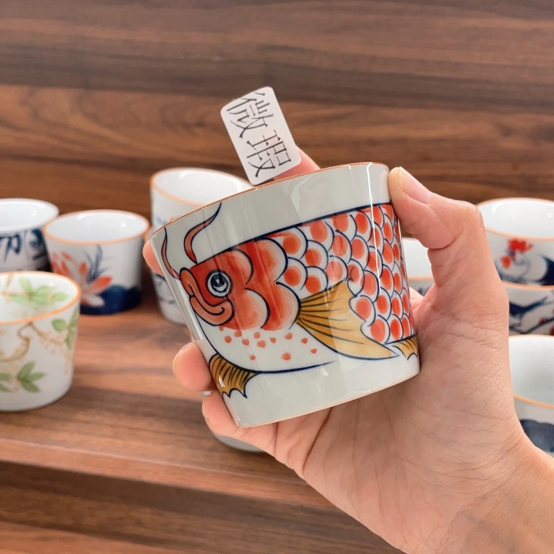 釉下彩纯手绘微瑕