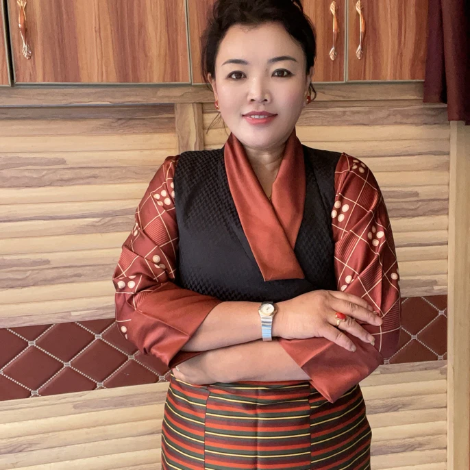 新款藏式夏款衬衣邦典两件套