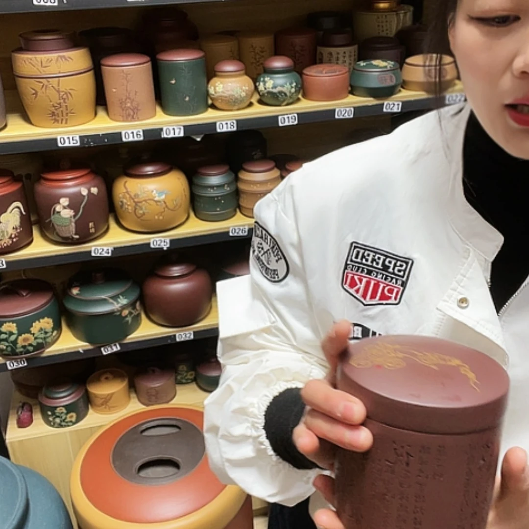 【闪购商品】紫砂茶叶罐紫砂茶叶罐